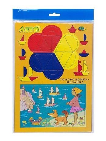 Головоломка-мозаика Лето (Корвет), производитель Корвет, ISBN 468-0-00043-039-5 № 1