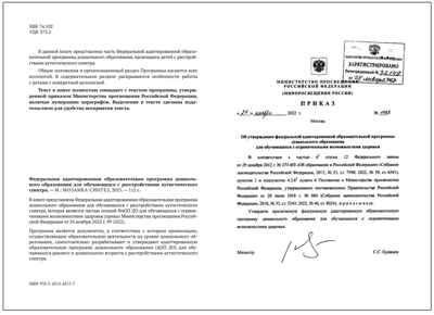 Федеральная адаптированная образовательная программа дошкольного образования для обучающихся с расстройствами аутистического спектра, производитель МОЗАИКА-СИНТЕЗ , ISBN 978-5-43154-517-7 № 2
