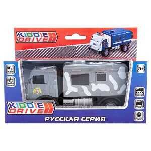 Грузовик KiddieDrive, серый, инерционный механизм, свет/звук, арт. 1501257_4, производитель KiddieDrive, ISBN 460-7-80753-722-5 № 1