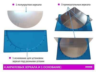 Набор учебно-игровой «Геометрическое зеркало», ISBN 200-9-46939-125-2 № 7
