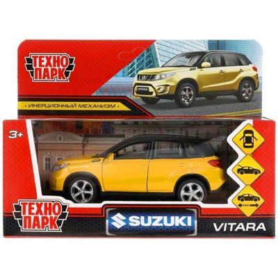 Suzuki Vitara S 2015, 12 см., арт. VITARA-12-GDBK, производитель Симбат, ISBN 461-0-13673-102-8 № 1