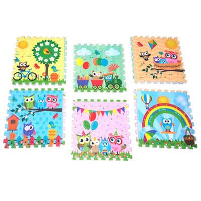 Mambobaby коврик-пазл Парк сов 180х120х2, арт. 024ТМ, производитель ToyMart shop, ISBN 468-0-03161-144-2 № 5