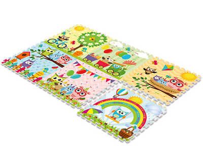 Mambobaby коврик-пазл Парк сов 180х120х2, арт. 024ТМ, производитель ToyMart shop, ISBN 468-0-03161-144-2 № 6