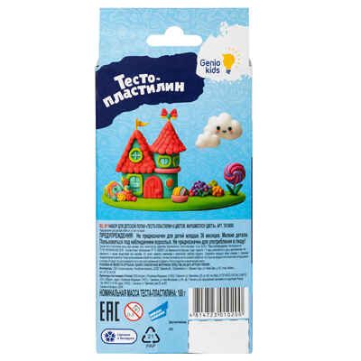 Набор для детской лепки Тесто-пластилин 6 цветов. Маршмеллоу цвета, арт. TA1089V, производитель Dream Makers (Дрим Мейкерс), ISBN 481-4-72301-020-0 № 6