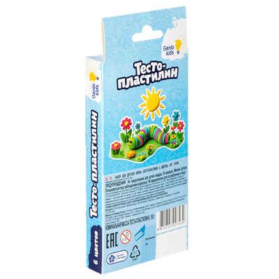 Набор для детской лепки Тесто-пластилин 6 цветов, арт. TA1090, производитель Dream Makers (Дрим Мейкерс), ISBN 481-4-72300-743-9 № 2