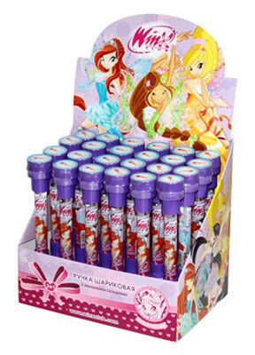 Winx Ручка шариковая 3 в 1, арт. JF9201-D/WH. штампик, мыльные пузыри, производитель СервисТорг, ISBN 690-2-32989-054-3 № 1