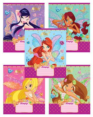 Тетрадь Winx в линейку 18 листов, арт 18тлА5/WHJ, производитель СервисТорг, ISBN 469-0-44202-132-7 № 1