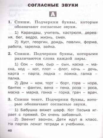 Русский язык 1 кл. Разноуровневые задания. НОВЫЙ ФГОС, производитель Вако , ISBN 978-5-40806-654-4 № 5