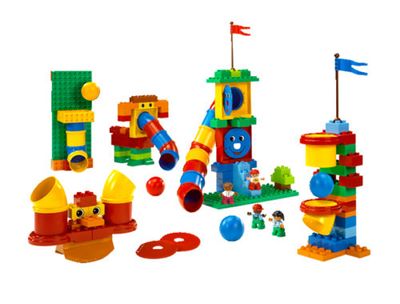 LEGO Duplo 9076 Набор с трубками, производитель LEGO Education, ISBN 460-0-45908-800-8 № 1