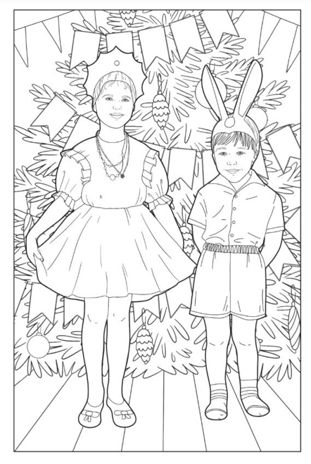 Раскраска-антистресс. Ностальгия., производитель Проф-Пресс , ISBN 978-5-37835-728-4 № 4