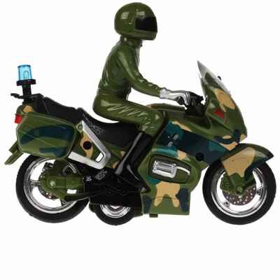 Мотоцикл военный 15 см., арт. MOTOFIG-15PLMIL-GN, производитель Симбат, ISBN 461-0-13673-075-5 № 3
