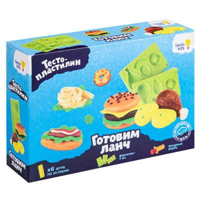 Набор для детской лепки Готовим ланч, арт. TA2044, производитель Dream Makers (Дрим Мейкерс), ISBN 481-4-72301-321-8 № 1