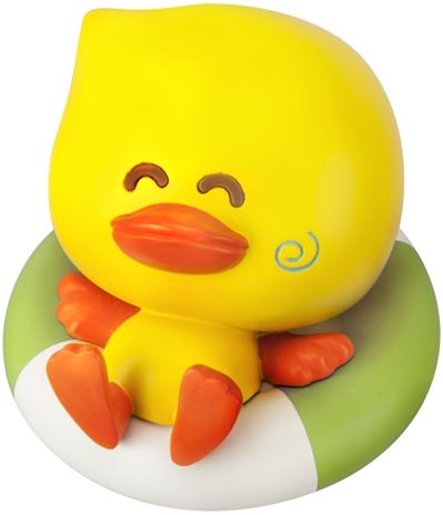 Игрушка для купания Уточка с индикатором температуры воды, арт. 205052, производитель Infantino (Инфантино), ISBN 77-3-55405-052-3 № 3