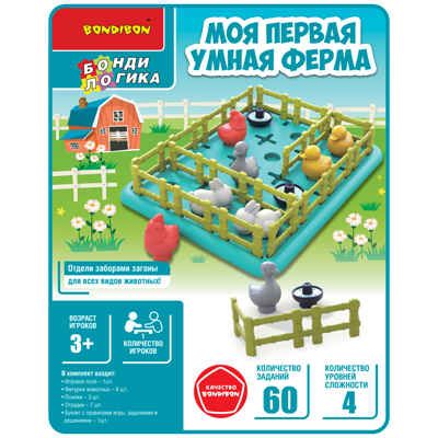 Логическая игра Моя первая Умная ферма, арт. ВВ5679, производитель Bondibon (Бондибон), ISBN 489-5-13605-828-7 № 3