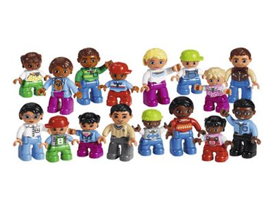Комплект LEGO 45010 набор Городские жители DUPLO + LEGO 45011 набор «Люди мира», производитель LEGO Education, ISBN 460-0-45908-804-6 № 2