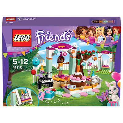 LEGO Friends 41110 День рождения, производитель LEGO (ЛЕГО), ISBN 570-2-01559-127-0 № 1