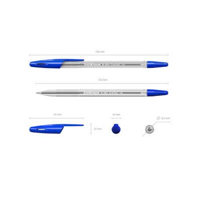 Ручка шариковая ErichKrause® R-301 Classic Stick 1.0, цвет чернил синий, арт 43184, производитель ErichKrause® (Эрих Краузе), ISBN 404-1-48543-184-8 № 2