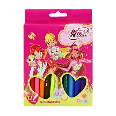 Фломастеры 848-12K/WP 12цв. карт/уп <16Ф> TM Winx (12/240), производитель СервисТорг, ISBN 693-1-28273-032-0 № 1