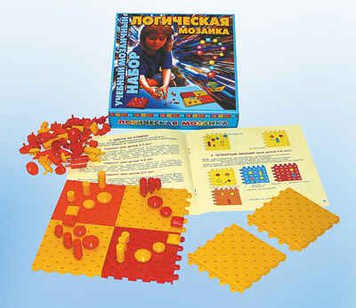 Логическая мозаика (Корвет), производитель Корвет, ISBN 468-0-00043-016-6 № 2