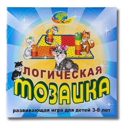 Логическая мозаика (Корвет), производитель Корвет, ISBN 468-0-00043-016-6 № 1