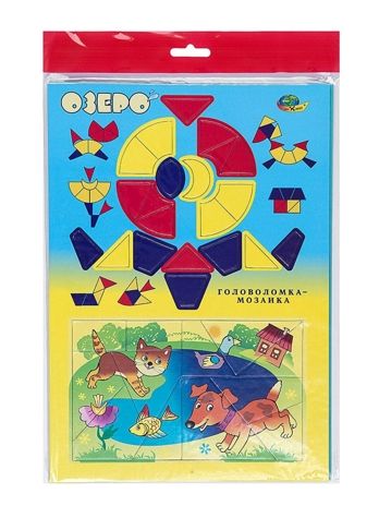Головоломка-мозаика Озеро (Корвет), производитель Корвет, ISBN 468-0-00043-040-1 № 1