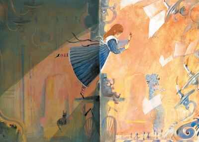 Алиса в Зазеркалье. Кэрролл Л. Яркая ленточка, производитель Махаон , ISBN 978-5-38919-946-0 № 2