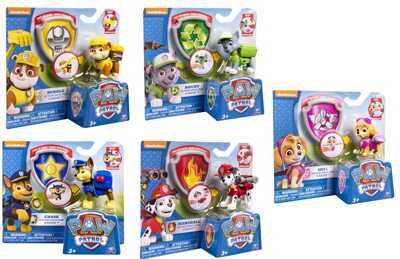 Игрушка Paw Patrol фигурка спасателя с рюкзаком-трансформером, арт. 16655, производитель Spin Master (Спин Мастер), ISBN 7-7-98813-259-3 № 1