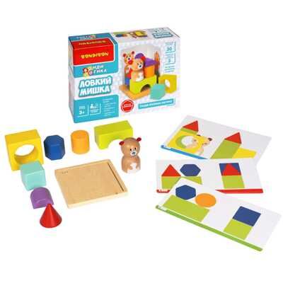 Игра настольная Bondibon Бонди Логика Ловкий мишка, арт. ВВ5374, производитель Bondibon (Бондибон), ISBN 489-5-13605-655-9 № 2