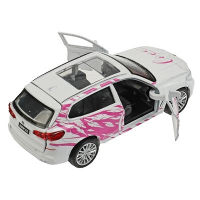 BMW X5 белый для девочек, 12 см., арт. X5-12GRL-WH, производитель Симбат, ISBN 468-0-10799-157-7 № 5