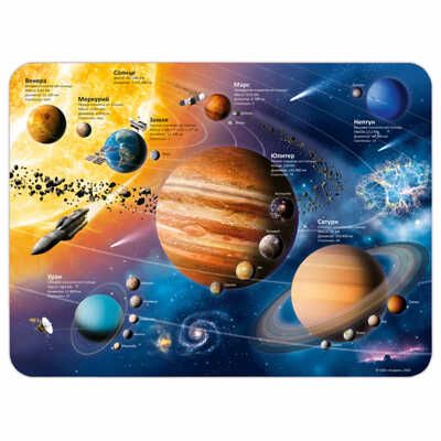 Настольное покрытие для лепки. Тайны космоса. 43х32 см., производитель ГЕОДОМ , ISBN 460-7-17745-782-6 № 1
