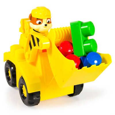 Конструктор Paw Patrol, Бульдозер Крепыша, арт. 18303, производитель Spin Master (Спин Мастер), ISBN 77-8-98812-272-3 № 1