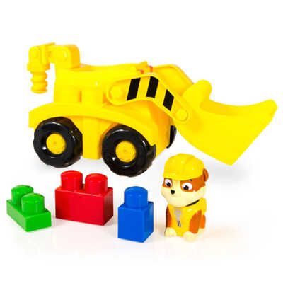 Конструктор Paw Patrol, Бульдозер Крепыша, арт. 18303, производитель Spin Master (Спин Мастер), ISBN 77-8-98812-272-3 № 2