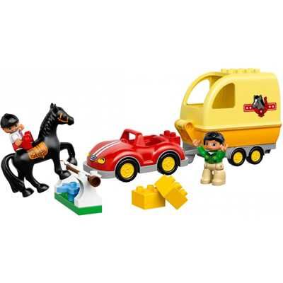 LEGO Duplo 10807 Трейлер для лошадок, производитель LEGO (ЛЕГО), ISBN 570-2-01559-900-9 № 1