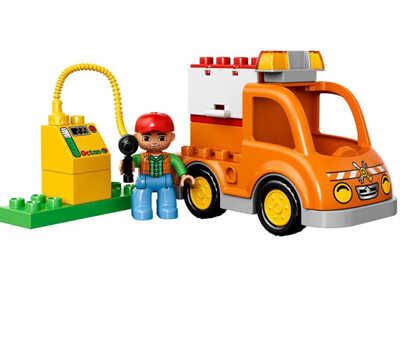 LEGO Duplo 10814 Буксировщик, производитель LEGO (ЛЕГО), ISBN 570-2-01559-941-2 № 5