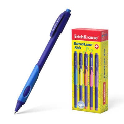 Ручка шариковая ErgoLine® Kids, Ultra Glide Technology, цвет чернил синий, арт. 41539, производитель ErichKrause® (Эрих Краузе), ISBN 404-1-48541-539-8 № 1