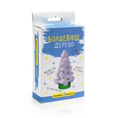 Волшебные кристаллы Елочка белая, арт. cd-121w, производитель BUMBARAM (БУМБАРАМ), ISBN 462-7-07977-179-0 № 1