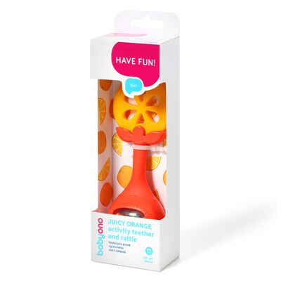 Погремушка Juicy orange Арт.499/01, производитель Babyono, ISBN 590-1-43541-085-1 № 2