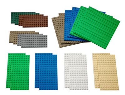 LEGO 9388 Малые строительные платы, производитель LEGO Education, ISBN 67-3-41916-816-8 № 1