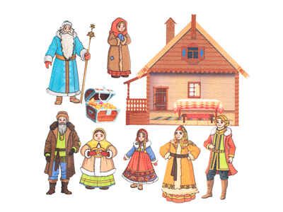 Морозко, арт. LIP1398, производитель Веселые липучки LIP-LIP, ISBN 460-9-21800-396-2 № 3