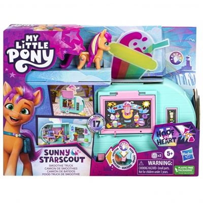 Игровой набор MY LITTLE PONY "Фургон для смузи", арт. F63395L0, производитель Hasbro (Хасбро), ISBN 501-0-99610-173-0 № 4