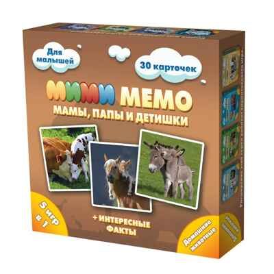 Ми-Ми-Мемо Домашние животные арт.8051/36, производитель ТД БЭМБИ, ISBN 468-3-58253-245-7 № 1