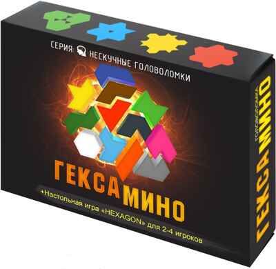 Игра-головоломка. Гексамино арт. 8070, производитель ТД БЭМБИ, ISBN 468-3-58254-085-8 № 2