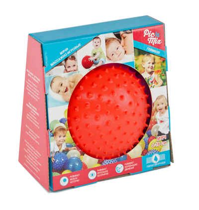 Мяч массажно-игровой PicnMix, (большой,красный), арт. 113006, производитель Pic'nMix (ПикнМикс), ISBN 460-0-15113-006-7 № 1