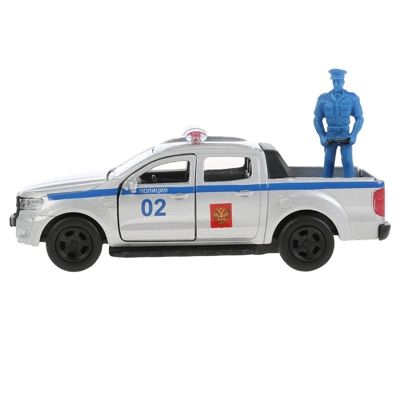 Ford Ranger инерционный с фигуркой, 12 см., арт. SB-18-09-FR-P+FG-WB, производитель Симбат, ISBN 468-0-01371-504-5 № 3