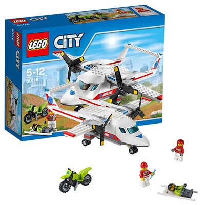 LEGO City 60116 Самолет скорой помощи, производитель LEGO (ЛЕГО), ISBN 570-2-01559-477-6 № 1
