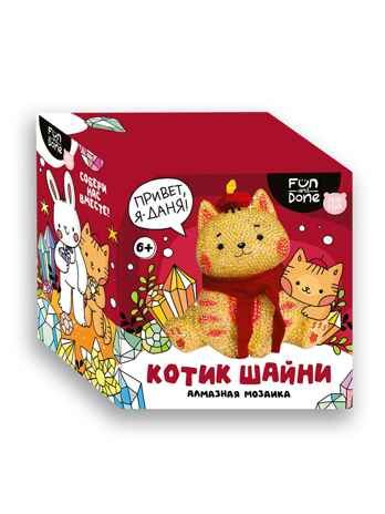 Алмазная мозаика Котик Шайни Fun and Done, арт. MM77048, производитель Fun and Done, ISBN 768-4-26977-048-0 № 2