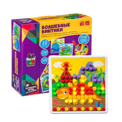 Мозаика для малышей Bondibon, Волшебные винтики, арт. ВВ3743-1, производитель Bondibon (Бондибон), ISBN 489-5-13604-514-0 № 2