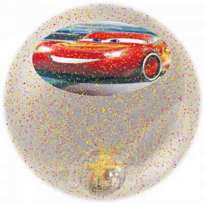 Мяч светящийся 6,5 см с водой "Тачки", арт. 52186, производитель John (Джон), ISBN 400-6-14952-186-0 № 1