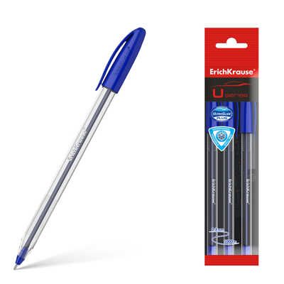 Ручка шариковая ErichKrause® U-108 Classic Stick 1.0, Ultra Glide Technology, цвет чернил синий, арт. 47569, производитель ErichKrause® (Эрих Краузе), ISBN 404-1-48547-569-9 № 1
