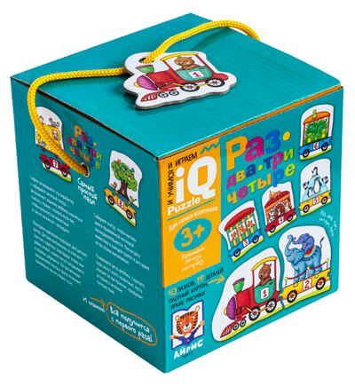 Для самых маленьких. 3+ Раз, два, три, четыре. IQ игры, производитель Айрис-пресс , ISBN 978-5-81127-213-6 № 2